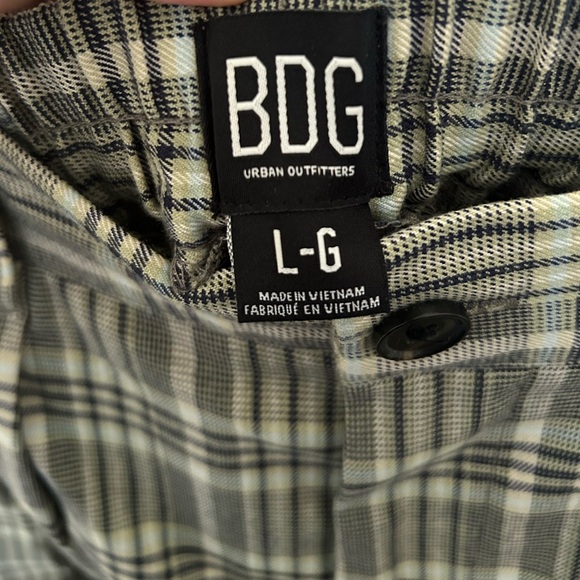 BDG urban outfitters green plaid pants - Picture 3 of 3